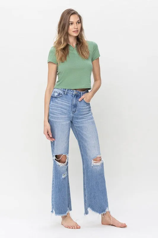 90's Vintage Flare Jean