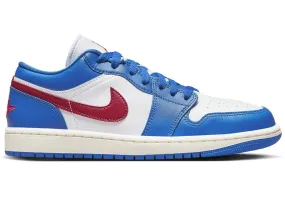 Air Jordan 1 Low Sport Blue Gym Red (Women's)