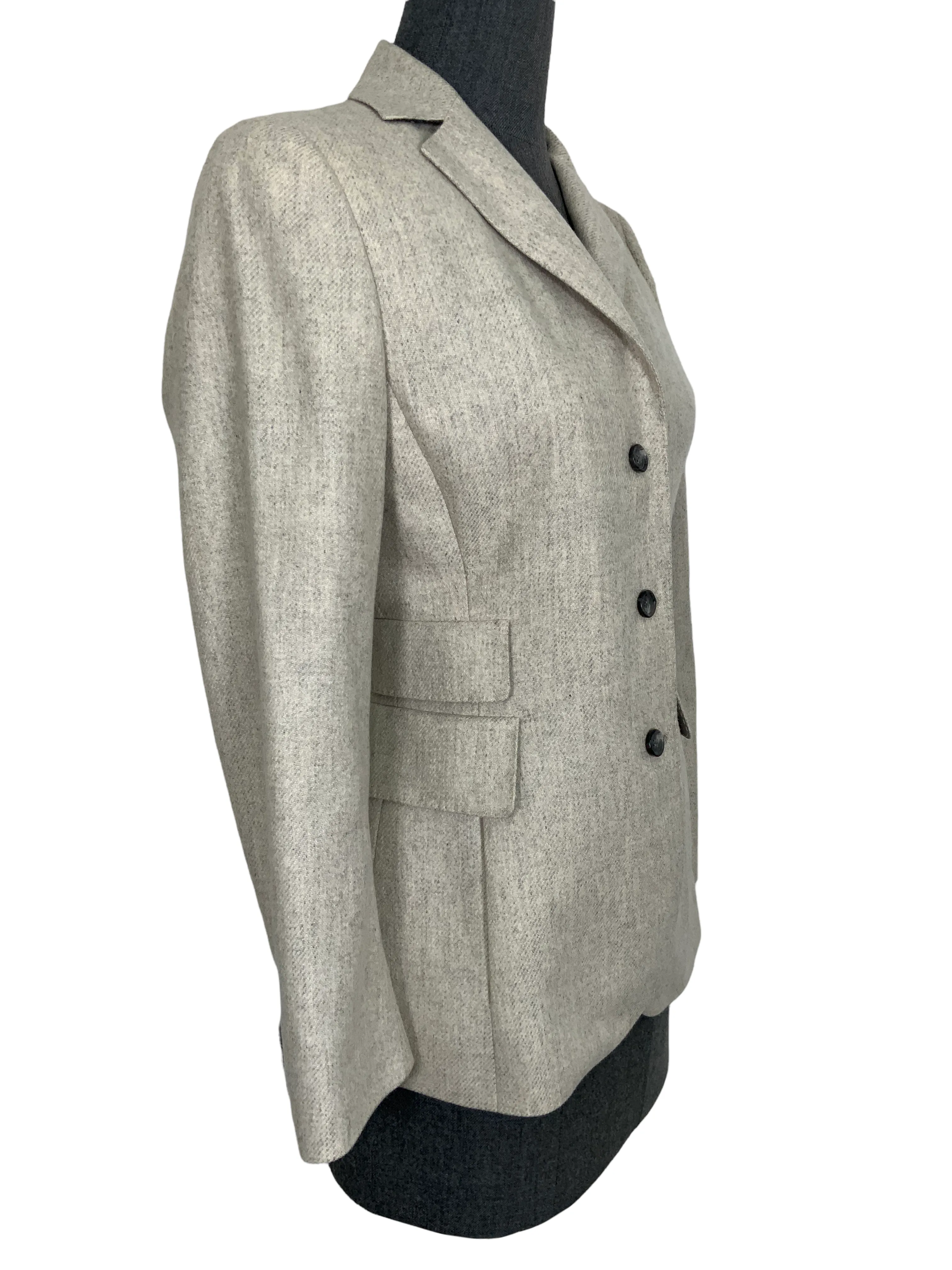 AKRIS Cashmere Blazer Jacket Size M