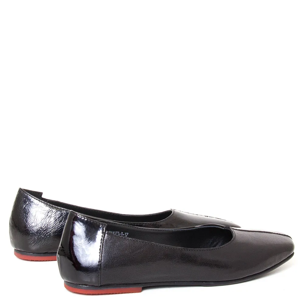 Asahi Women's Leather Slip-on Shoe