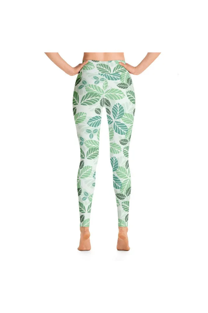 Be Leaf in Nature Yoga Leggings