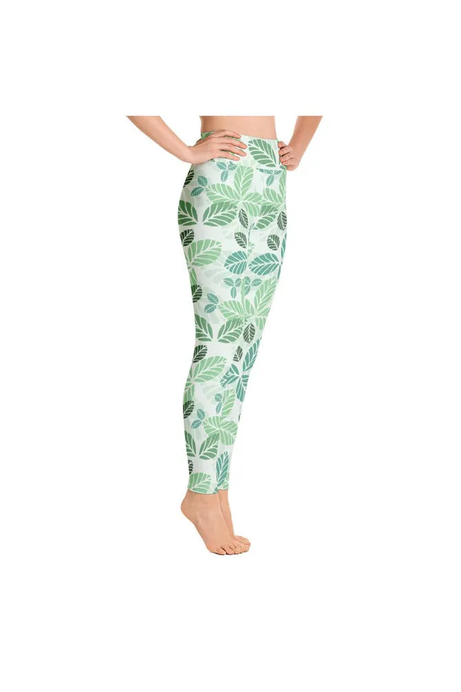 Be Leaf in Nature Yoga Leggings