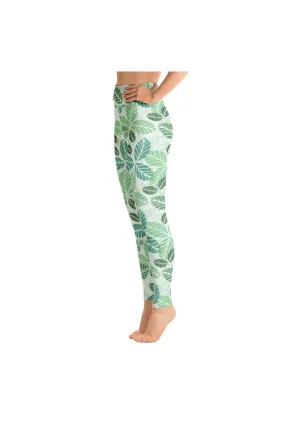 Be Leaf in Nature Yoga Leggings