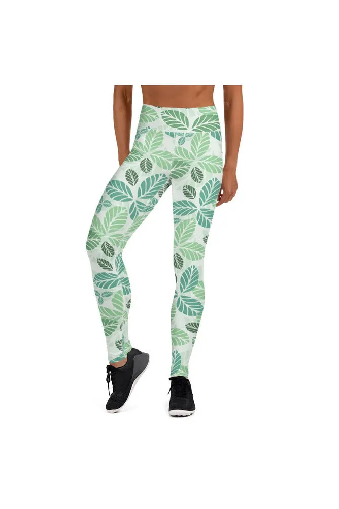 Be Leaf in Nature Yoga Leggings