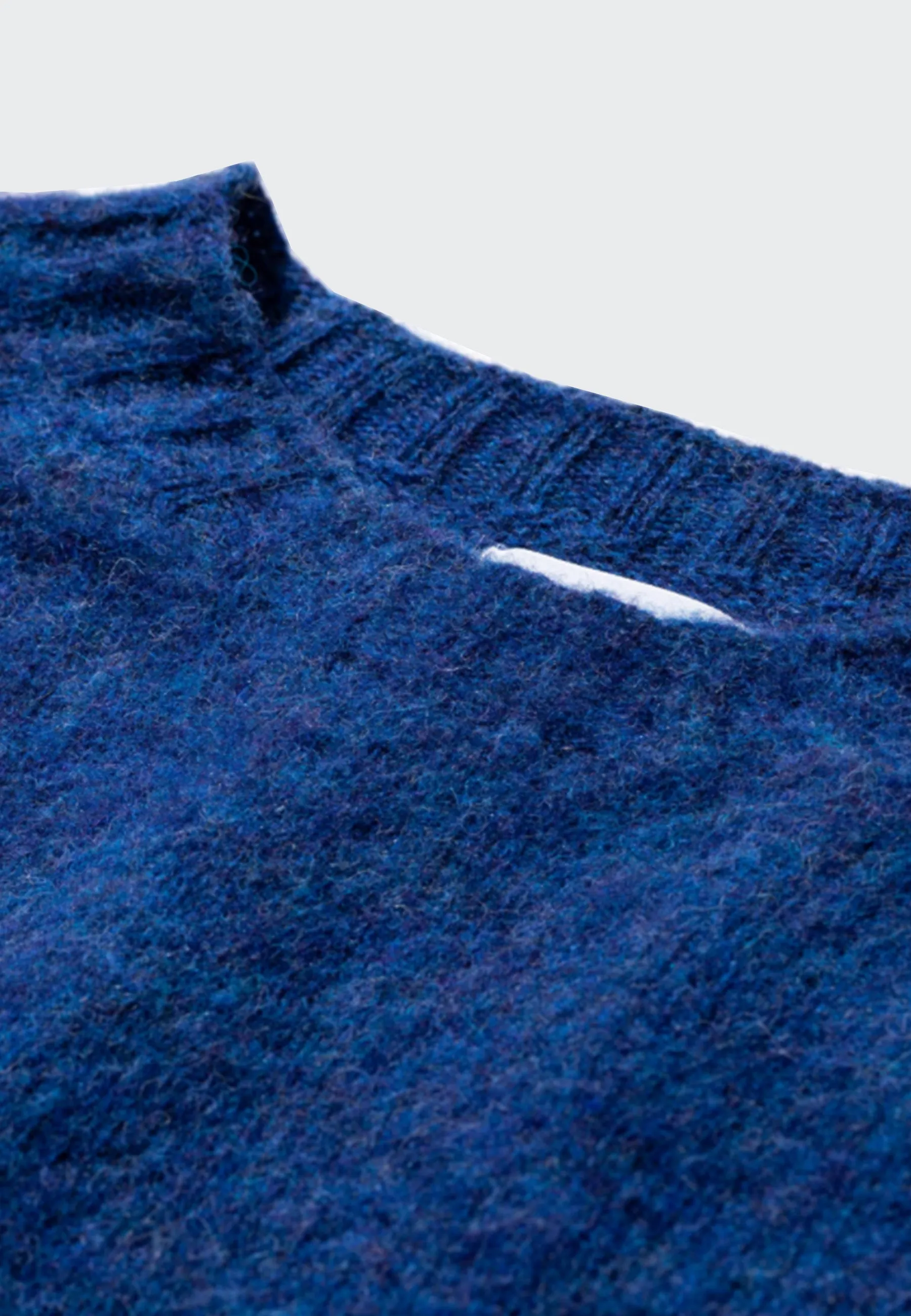 Birnir Brushed Lambswool - twilight blue