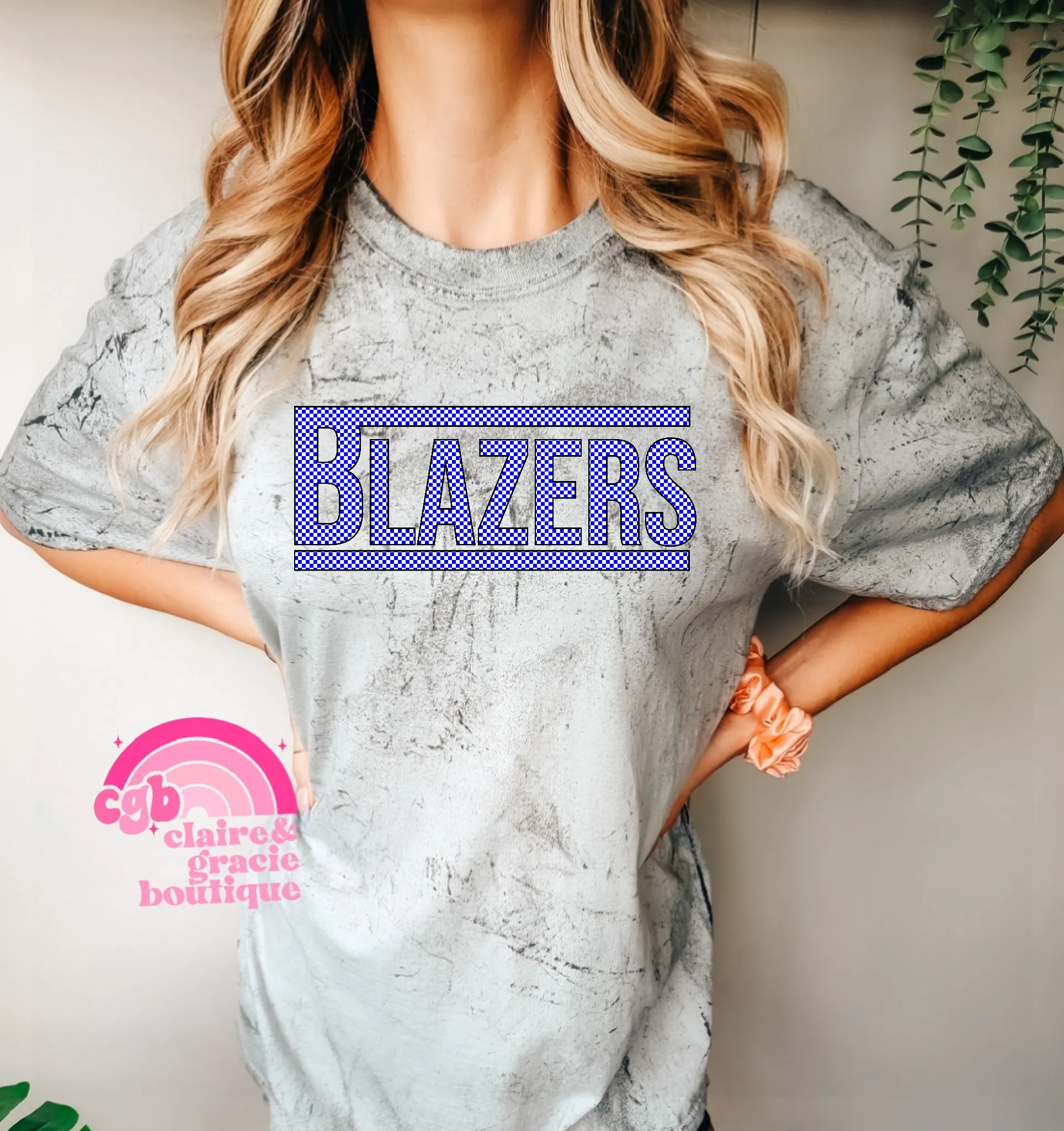 Blazers Custom Checkered Apparel |