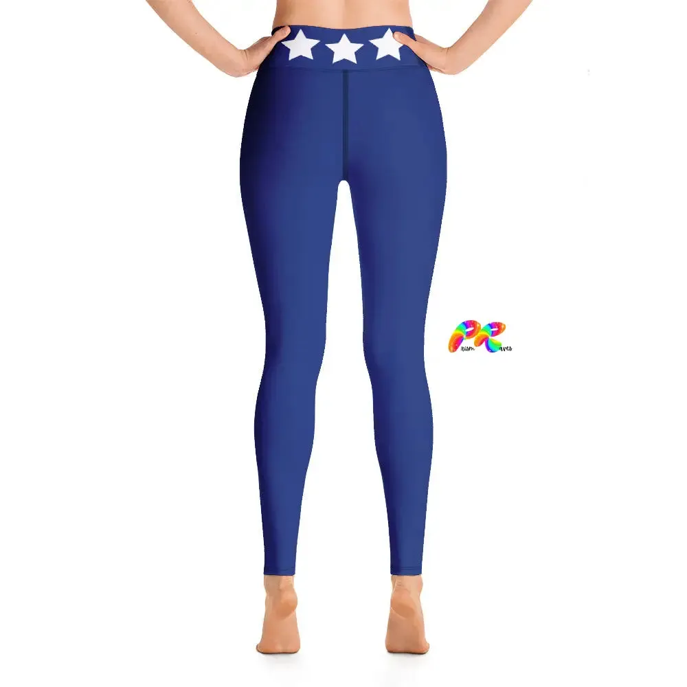 Blue Star Gym Leggings