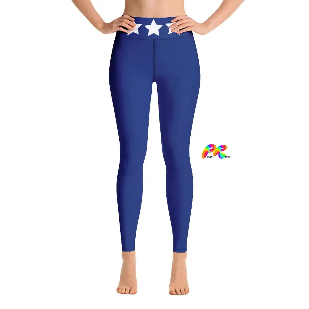 Blue Star Gym Leggings