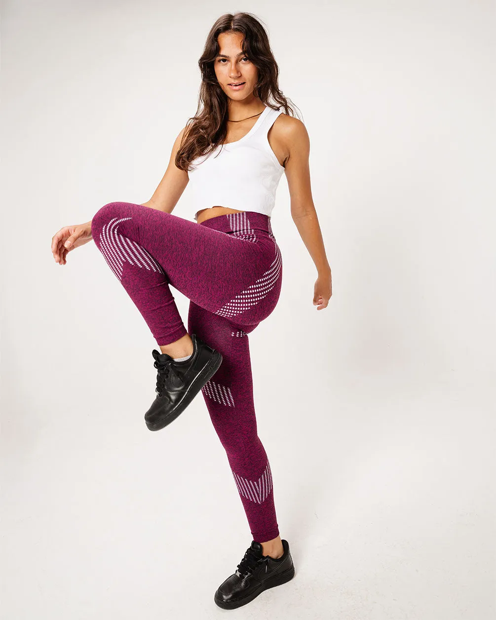 Burgundy Leggings