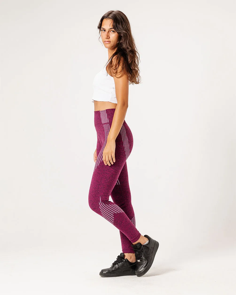 Burgundy Leggings