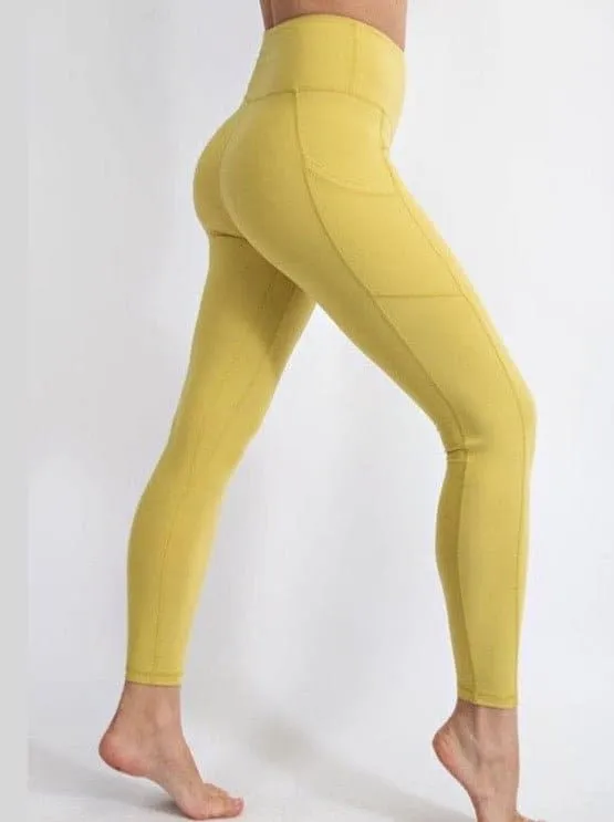 Butter Soft Yoga Leggings W/Side Pockets