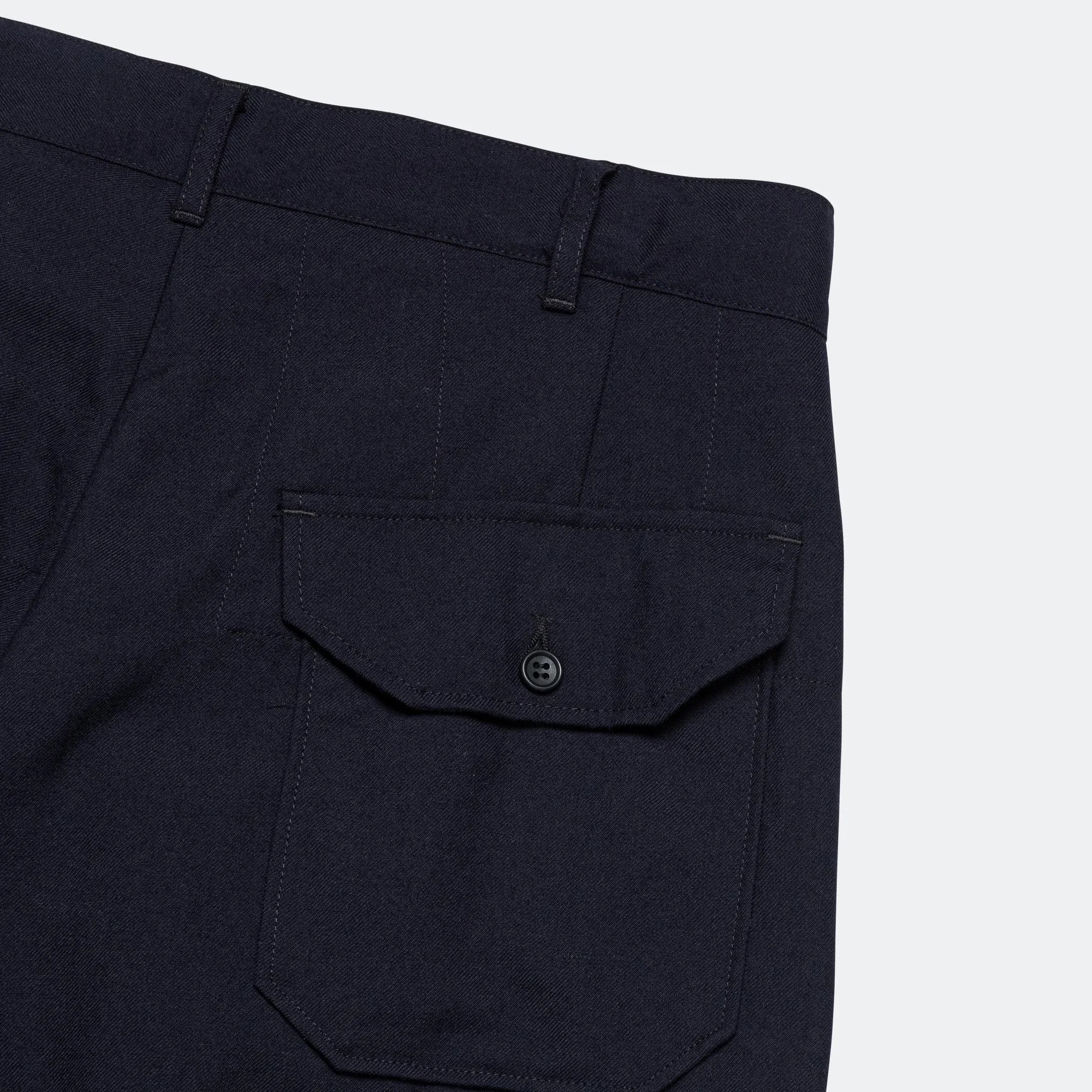 Carlyle Pant - Dk. Navy Wool Uniform Serge