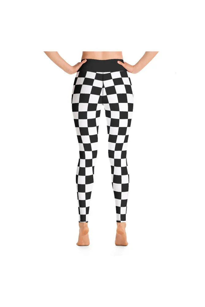 Checkered Yoga Leggings