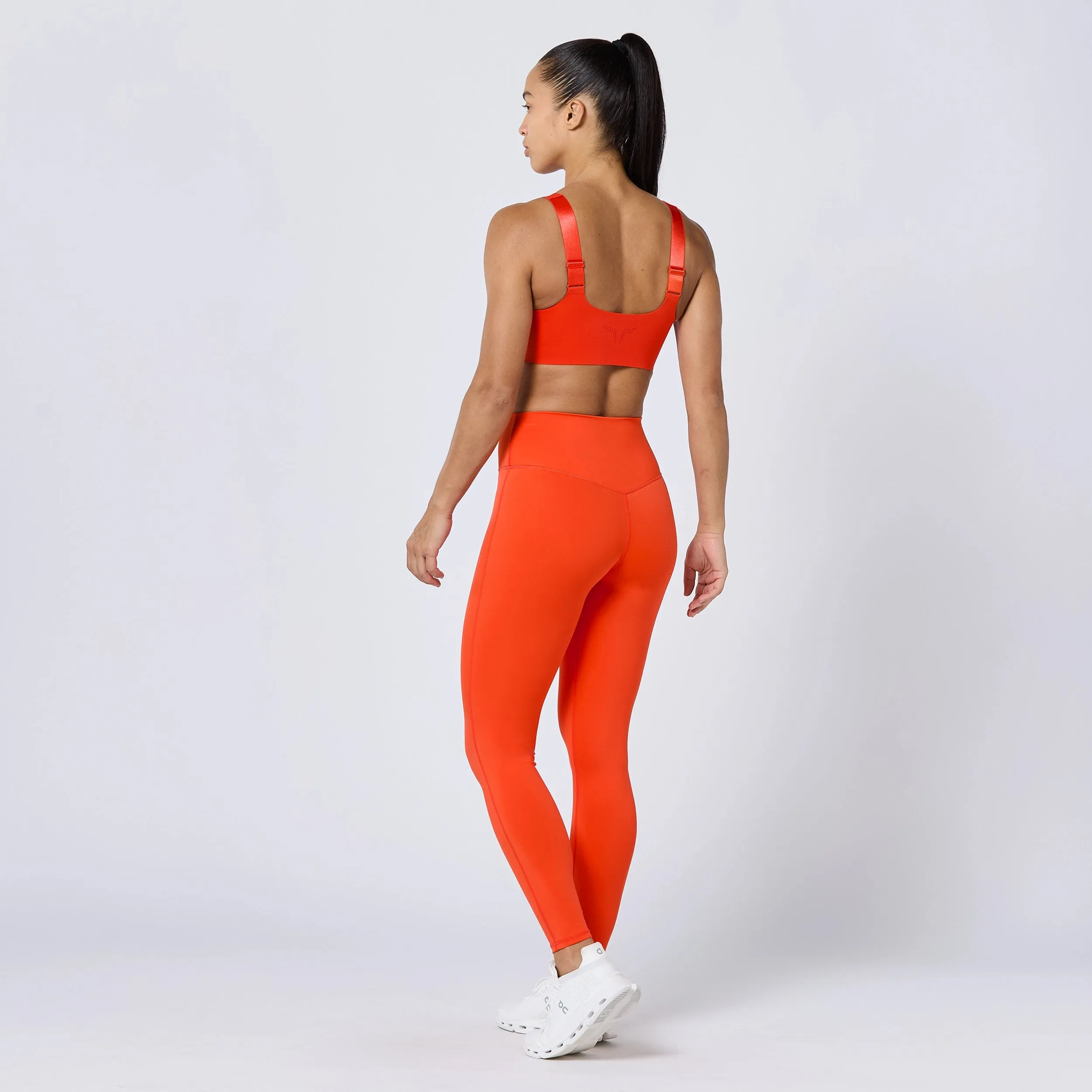 Core Agile ACT Leggings 27" - Orange.Com