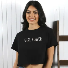 Girl Power Oversized Crop Top