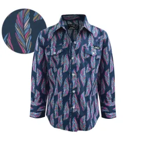 Girl's Pure Western Trixie Print Shirt