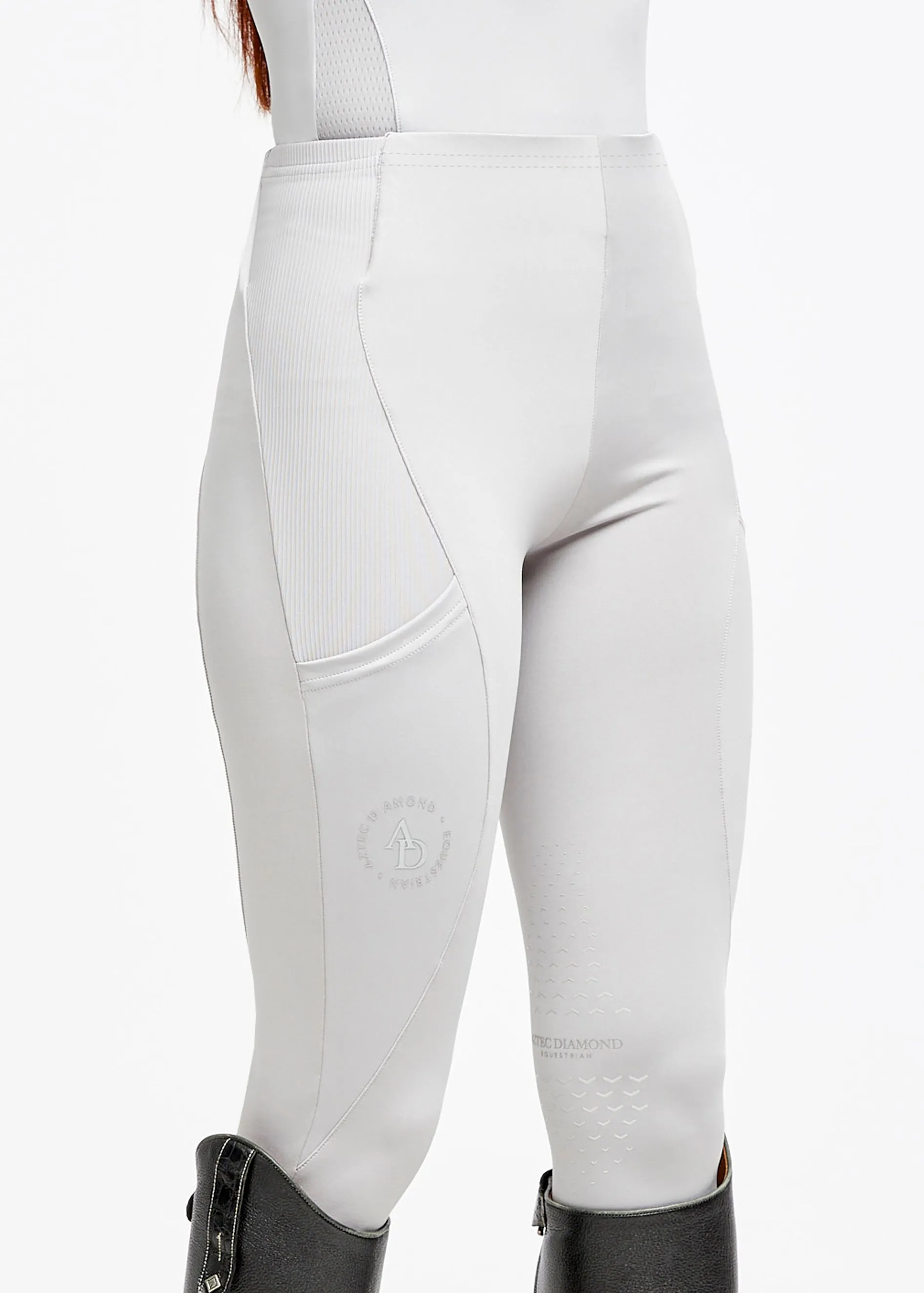 Grey Icon Riding Leggings