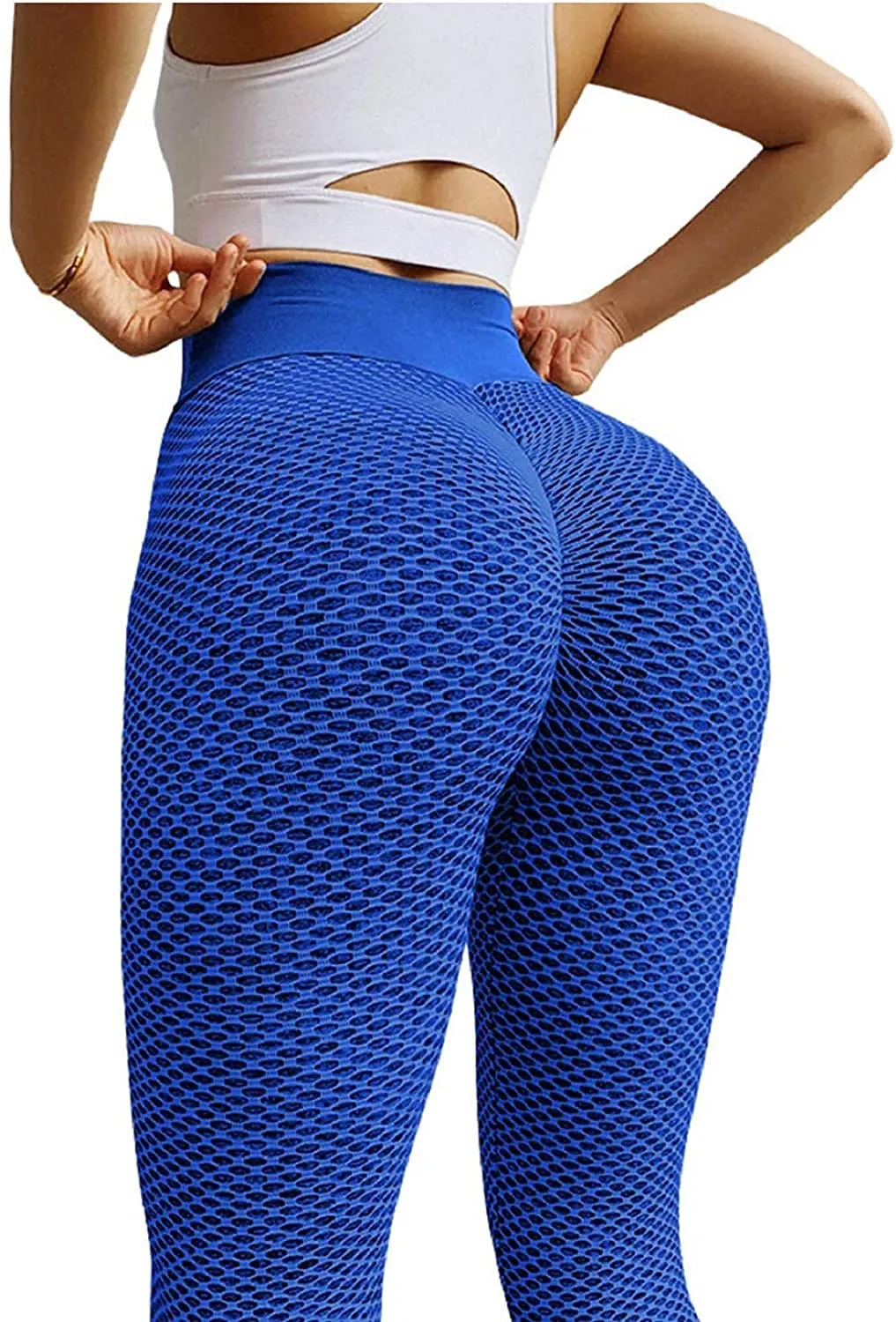 Haute Edition Women's Butt Lifting High Waist Yoga Pant Leggings with Tummy Control