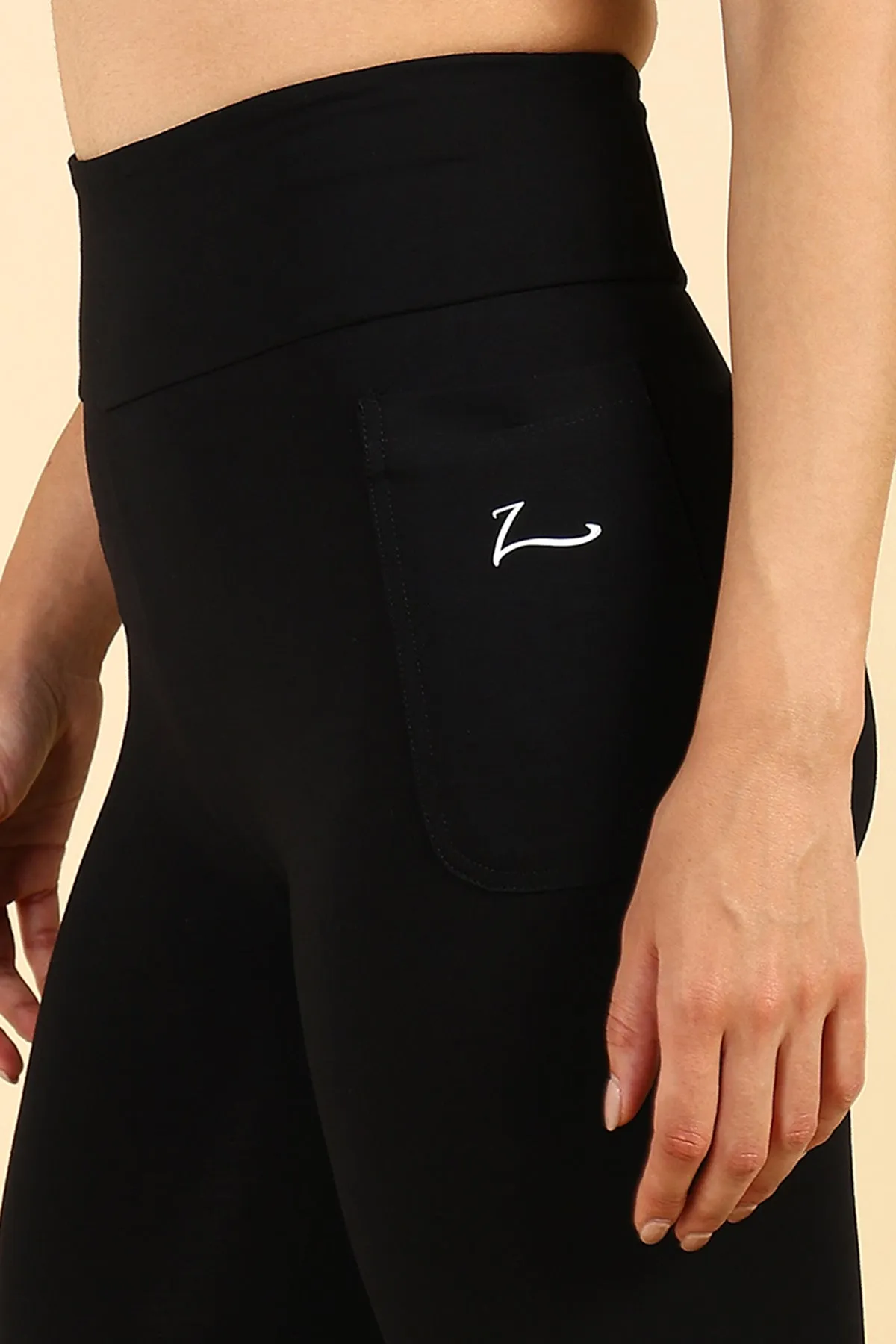 High Waist Black Mom Legging