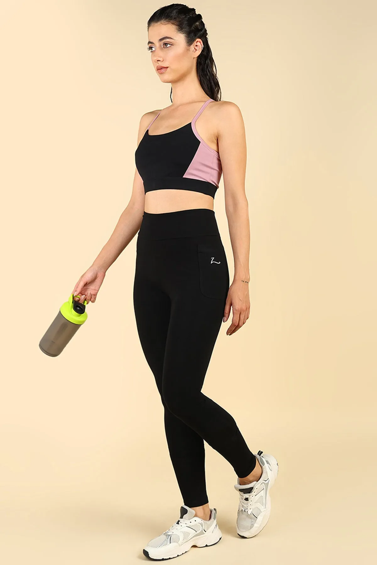 High Waist Black Mom Legging