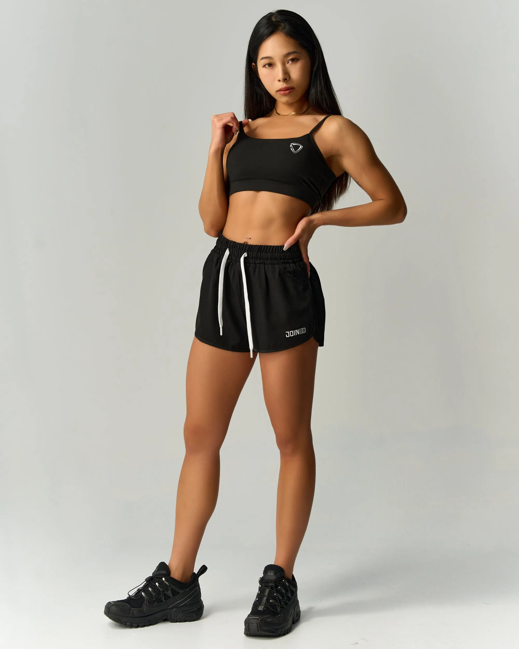 High-Waist Sporty Shorts