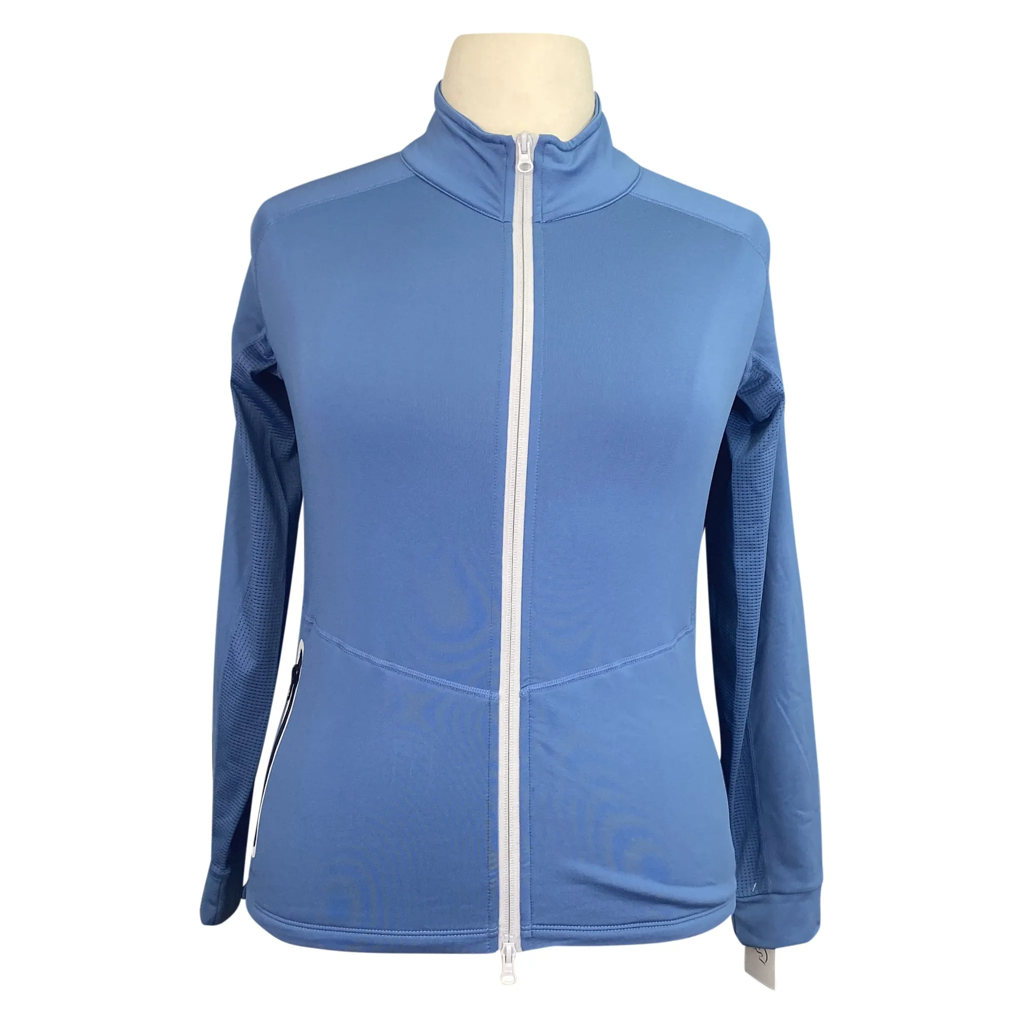 Horze 'Vera' Sweat Jacket in Coronet Blue - Women's Large