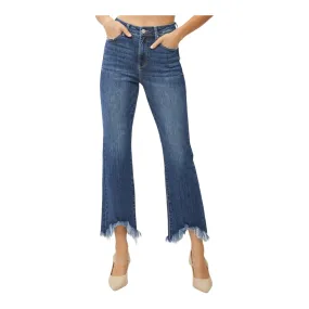 Jackie Frayed Hem Jeans