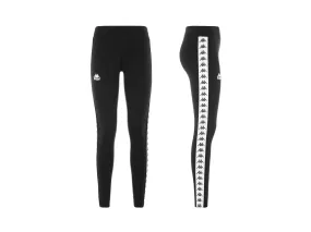 KAPPA 222 Banda Anen Pantaloni Leggings Black White 303WGJ0900