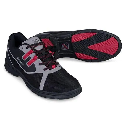 KR Strikeforce Mens Ignite Black/Grey/Red Right Hand Bowling Shoes