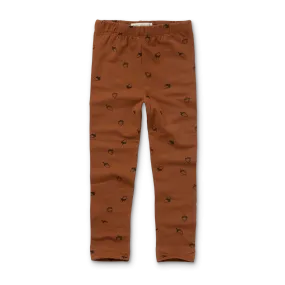 Legging Acorn Print – chestnut