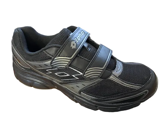 Lotto men's walking shoe with velcro Antares VI R5957 black