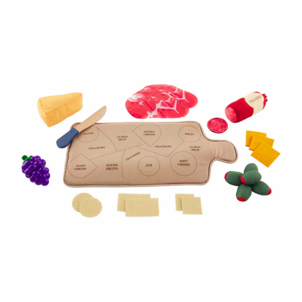 Mud Pie Bow My First Charcuterie Board Set