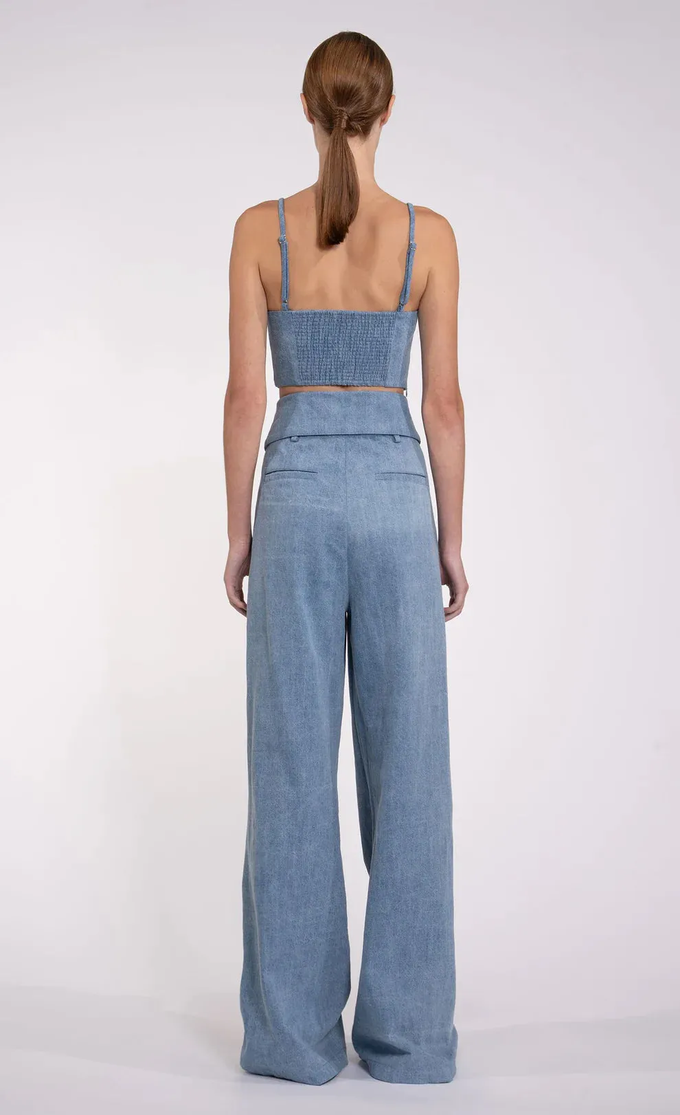 Nonchalant - Bea Crop - Denim