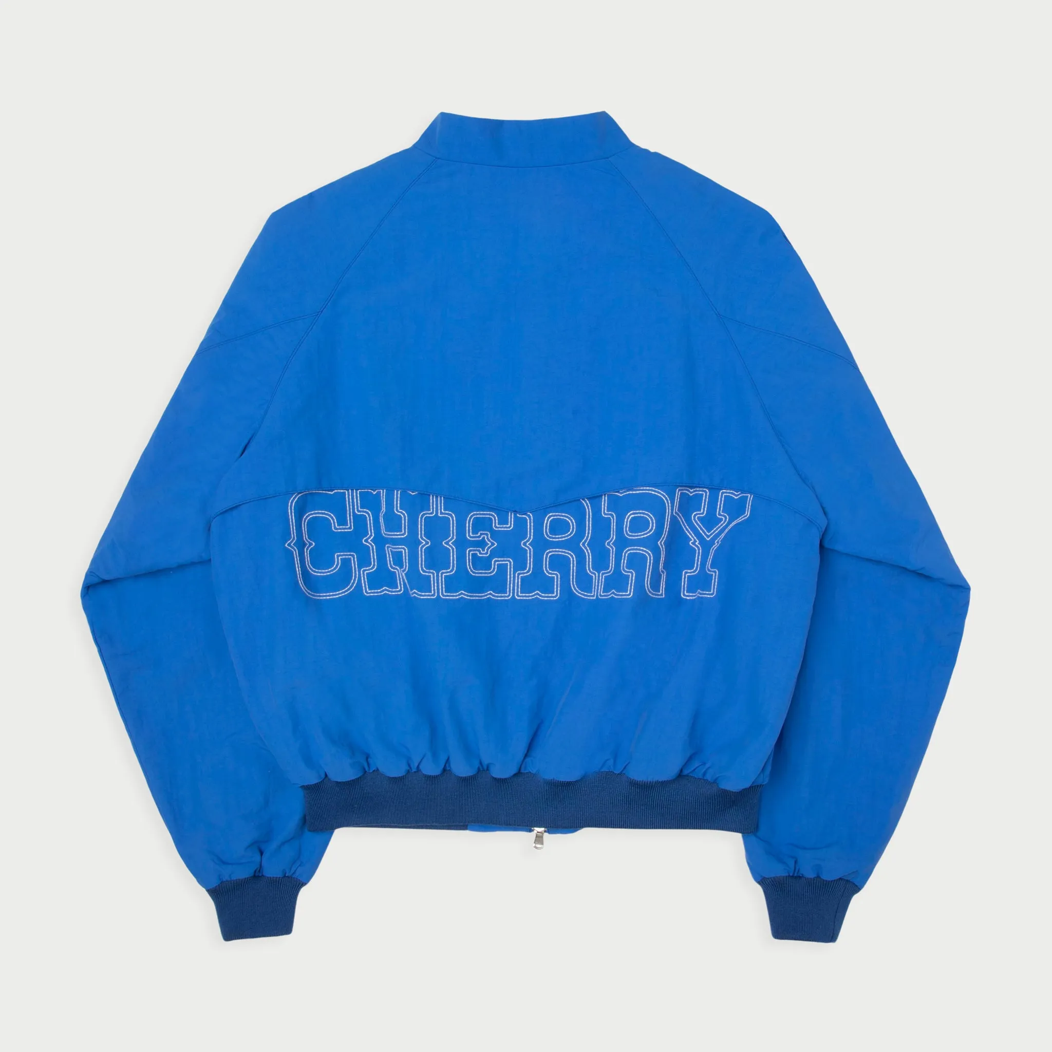 Nylon Championship Jacket (Cobalt)