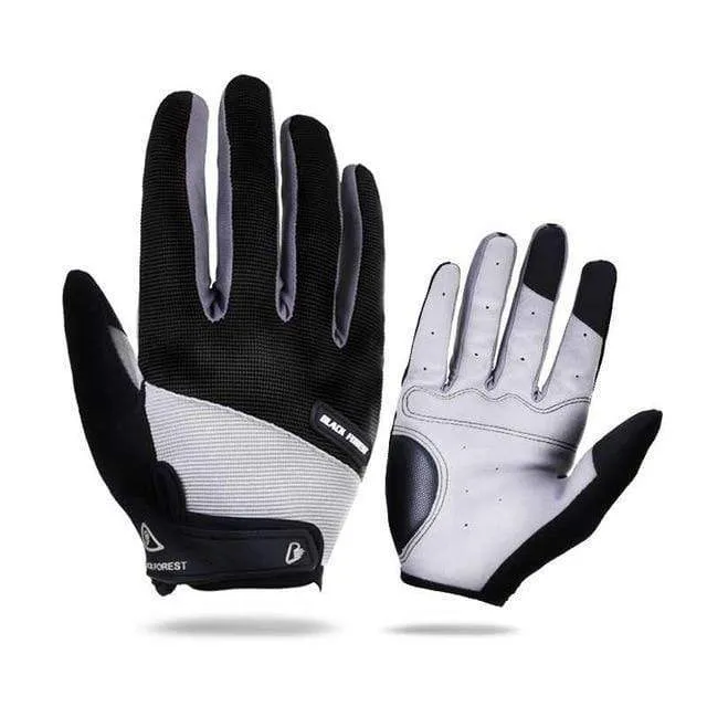 Outdoor Men's Full Finger Cycling Gloves Guantes Ciclismo Road Mountain Bike MTB Gloves Long Finger Bicycle Gloves M L XL