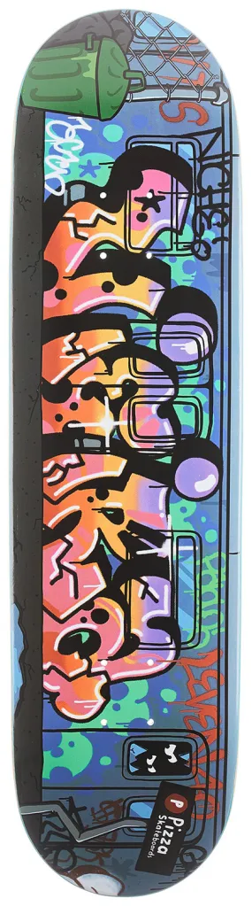 PIZZA DECK GRAFFITI JESSE 8.25 X 32.25