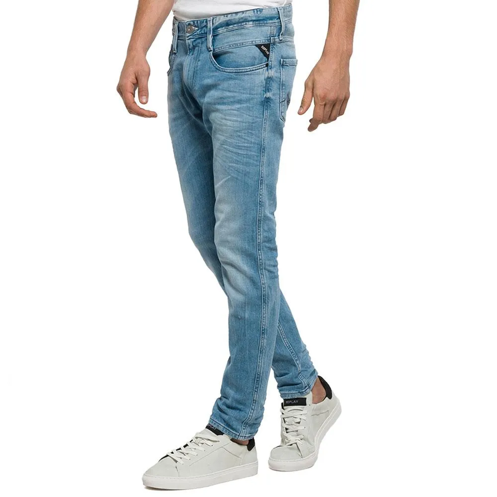 Replay Anbass Slim Fit Light Blue Jeans M914-63C-929