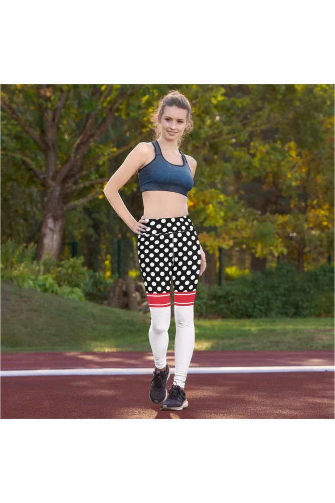 Sporty Polkadots Yoga Leggings