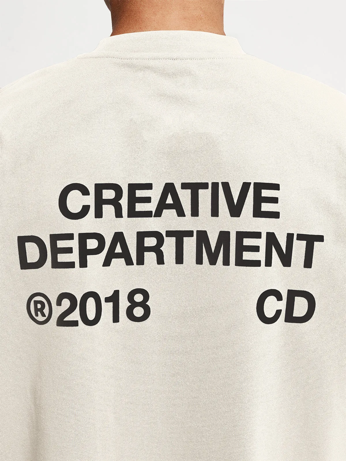 T-SHIRT CREATIVE DEPT - CREAM