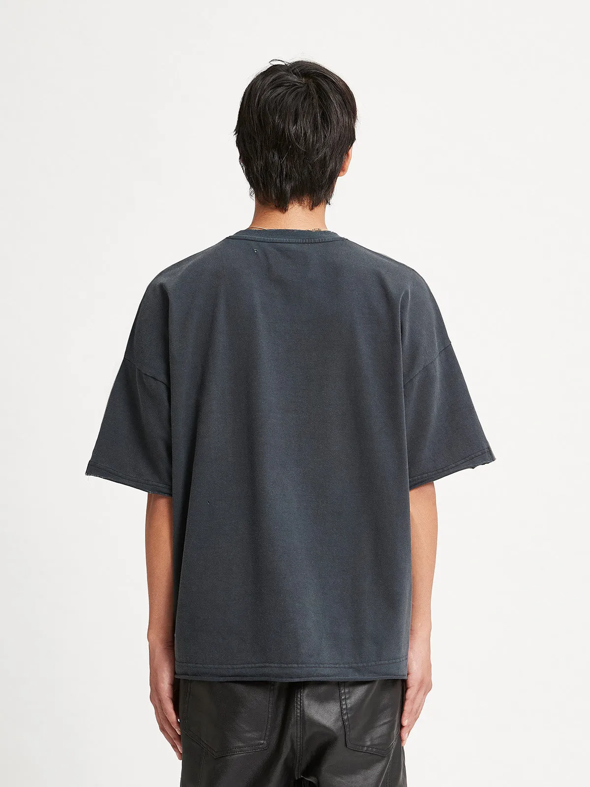 T-SHIRT - WASHED GREY/WASHED BLACK