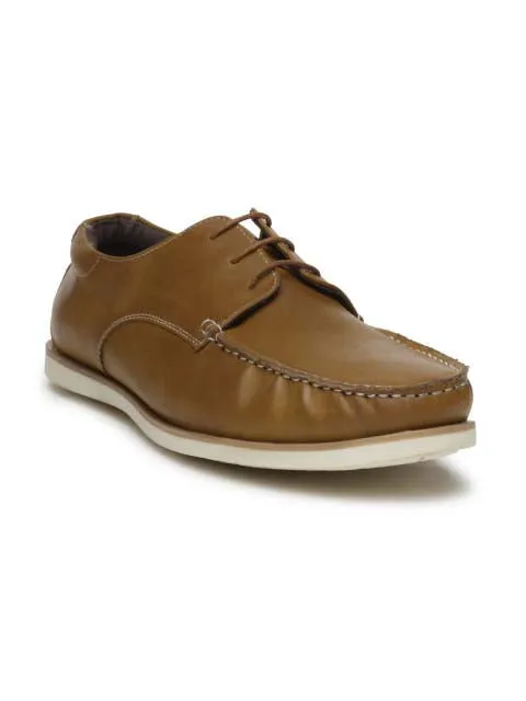 Tan Casual Lace-ups