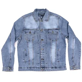 TR Premium Blue Washed Denim Jacket (J-1085)