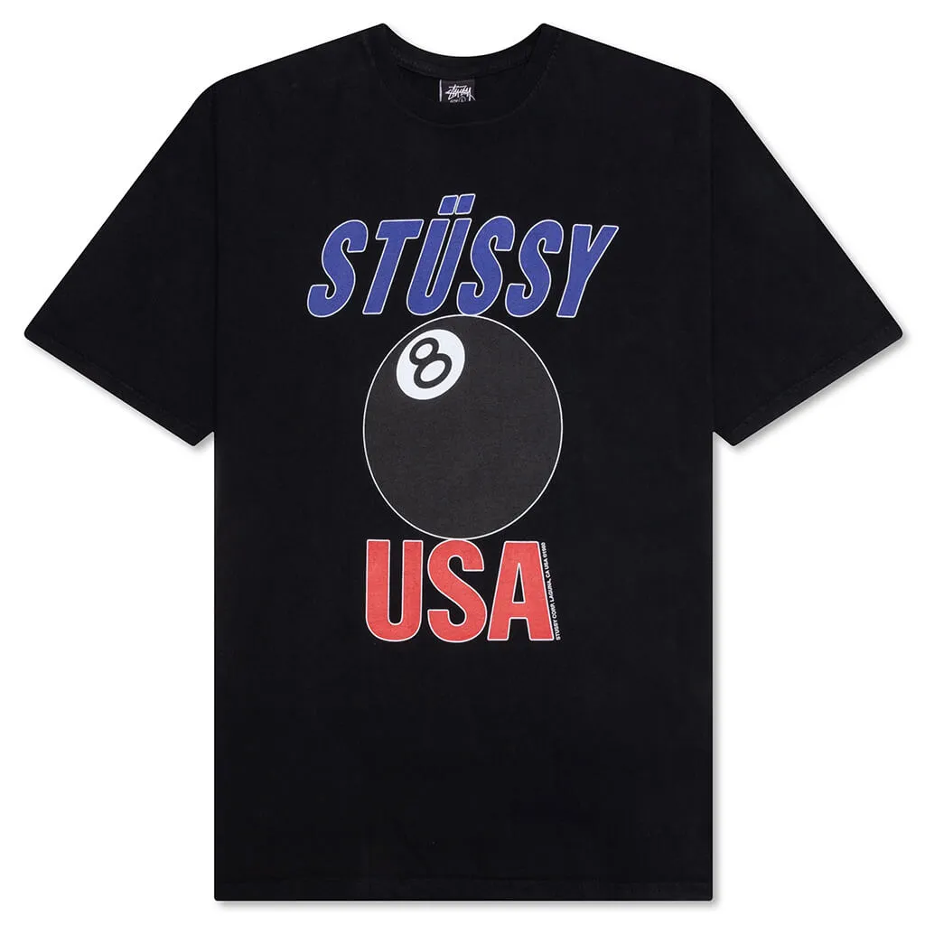 USA Pigment Dyed Tee - Black