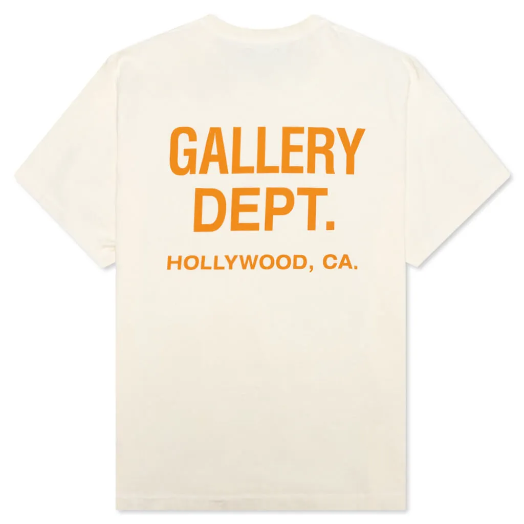 Vintage Souvenir Tee - Cream