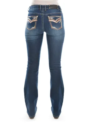 Women's Pure Western Emma 32 Leg Bootcut Jeans