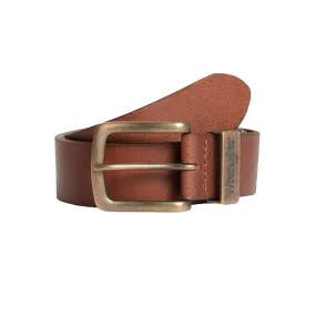 Wrangler Metal Loop Belt - Cognac